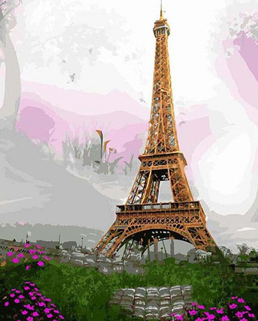  Paris Beauty Paint by Numbers