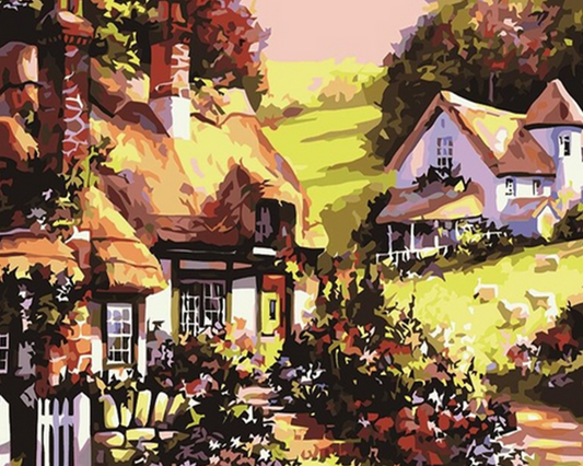 Fairy Cottage Paint by Numbers