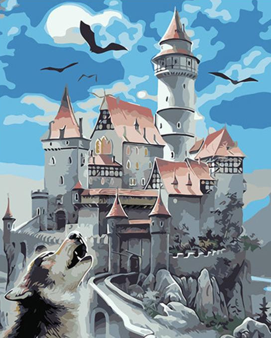 Fairy tale Castle Paint by Numbers