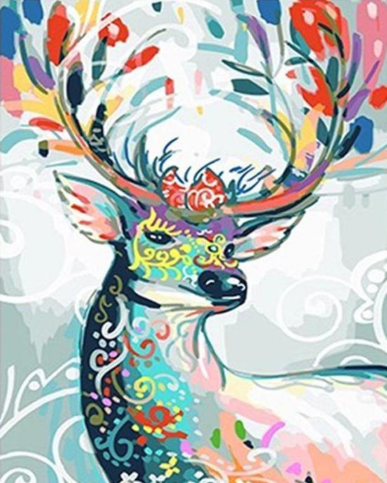 Fantasy Deer DIY Painting Kit