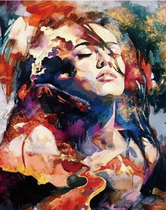 Fantasy Girl Paint by Numbers