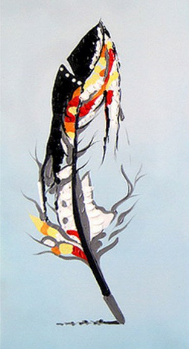 Feather Art Paint by Numbers
