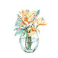 Flower Glass Paint by Numbers