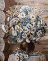 Daisies in Flowerpot Paint by Numbers