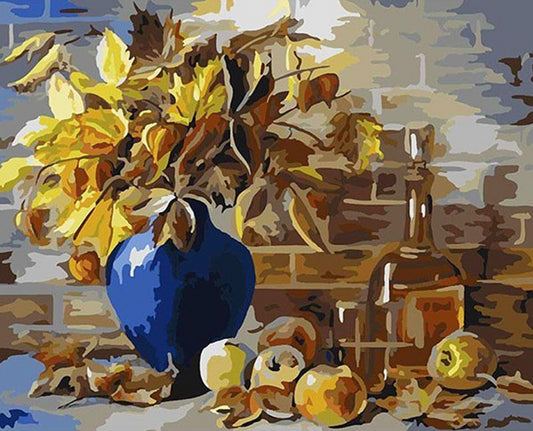Wine Bottle Paint by Numbers