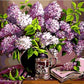 Flowers & Book Paint by Numbers