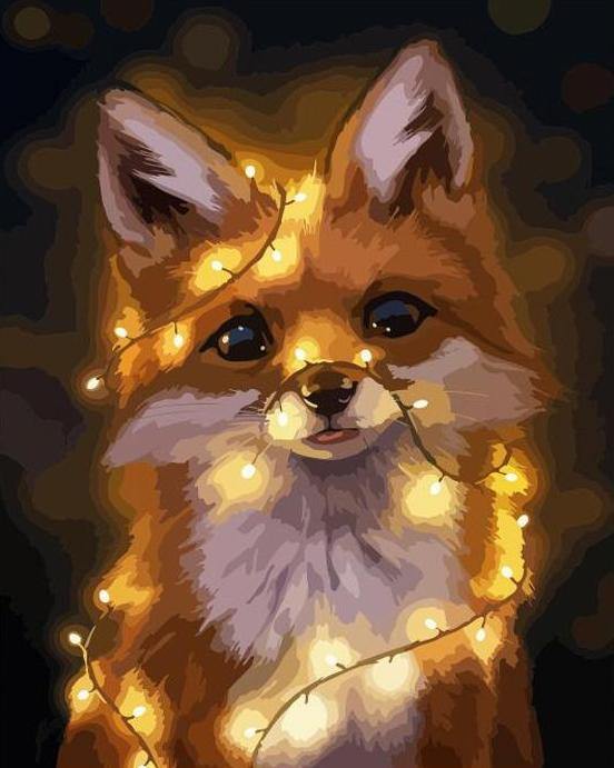 Fox Paint by Numbers