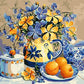 Fruits Plate Paint by Numbers