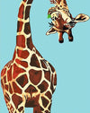 Funny Giraffe Paint by Numbers