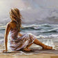 Girl on the Beach Painting Kit