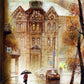 Girl on Rainy Street Paint by Numbers