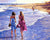 Girls on Beach Paint by Numbers