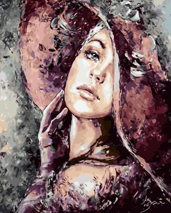 Gorgeous Beauty Paint by Numbers