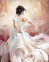 Gorgeous Bride Painting by Numbers