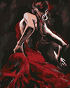 Gorgeous Dancing Lady Paint by Numbers