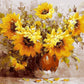 Gorgeous Sunflowers Paint by Numbers