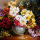 Grapes & Flowers Paint by Numbers