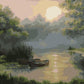 Green Forest Paint by Numbers