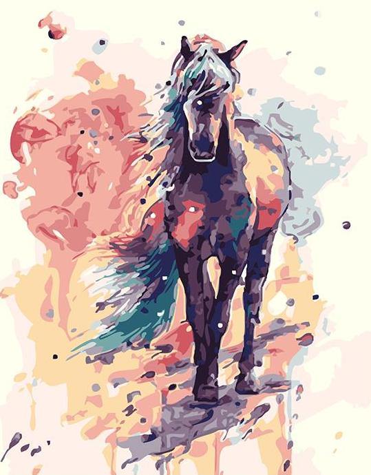 Horse Art  DIY Painting Kit