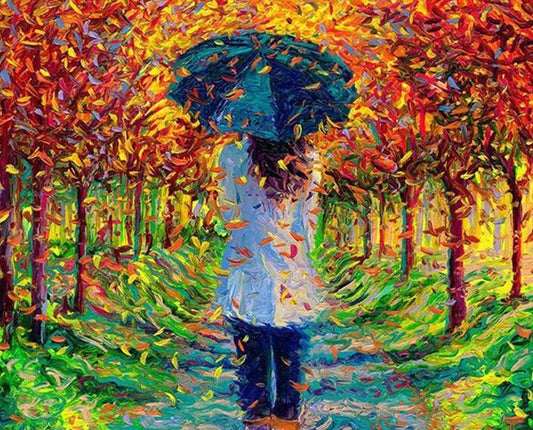 Iris Scott Finger Painting by Numbers