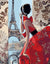 Lady & Eiffel Tower Paint by Numbers