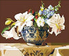 Lilies in Delft Paint by Numbers