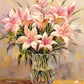 Lilly Flowers Paint by Numbers