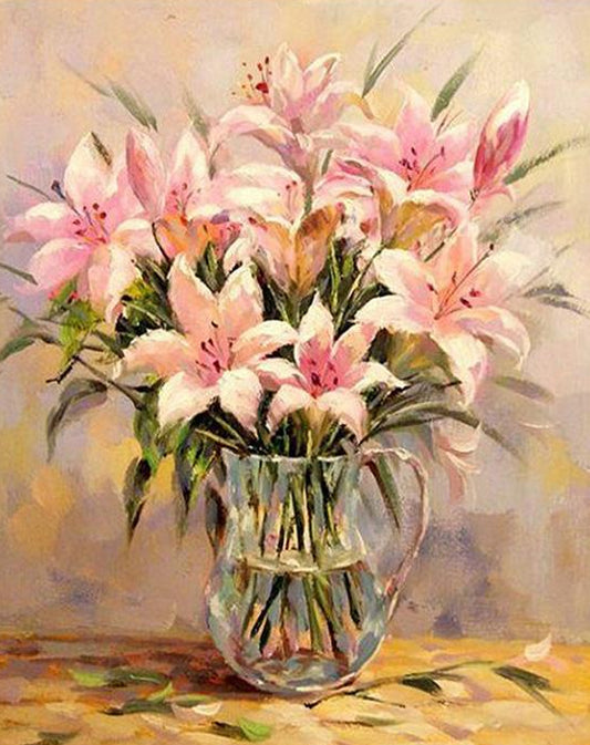 Lilly Flowers Paint by Numbers