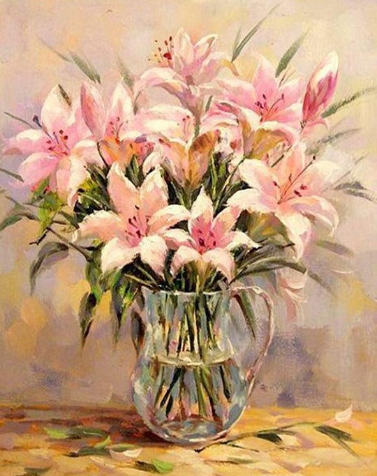 Lilly Flowers Paint by Numbers