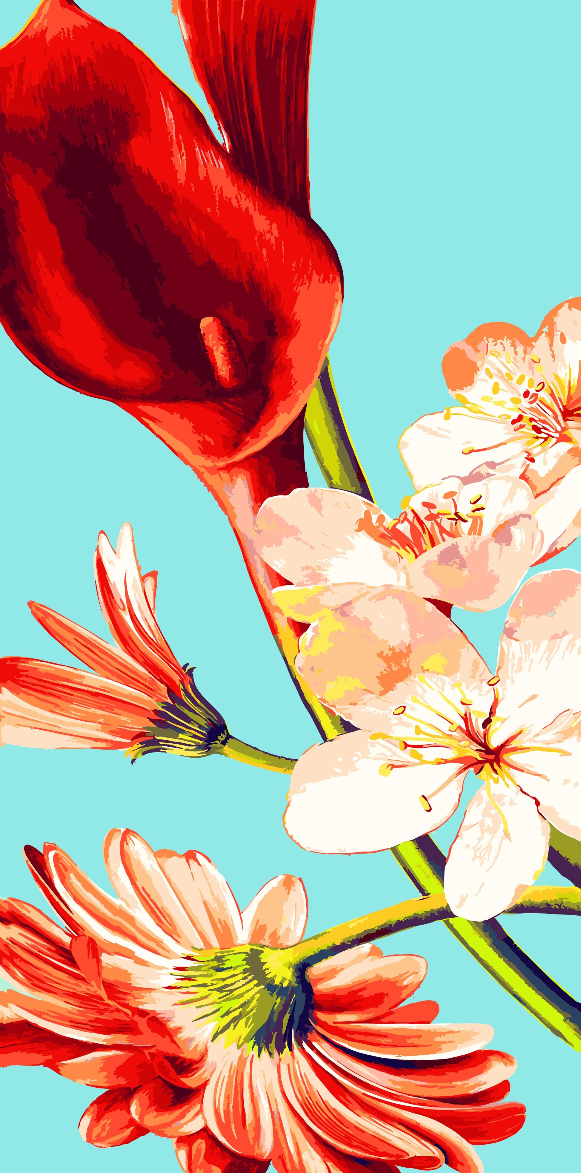 Lily of the Incas Paint by Numbers