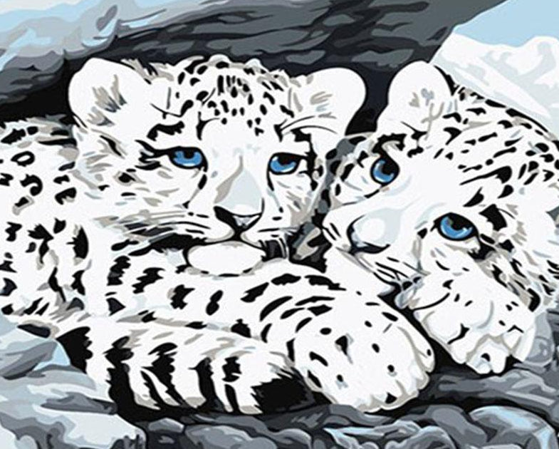 Cubs of Tiger Paint by Numbers