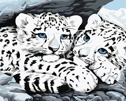 Cubs of Tiger Paint by Numbers