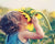Girl & Sunflower Paint by Numbers