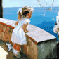 Little Girl at  Seaside DIY Painting Kit