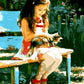  Girl with Cat Paint by Numbers