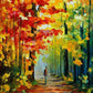 Lone Man Painting by Numbers