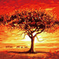 Desert Tree Paint by Numbers