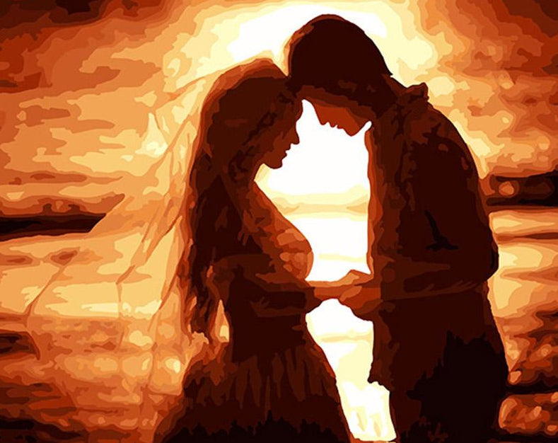 Wedding Couple Paint by Numbers