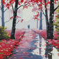 Lovers Stroll  Paint by Numbers