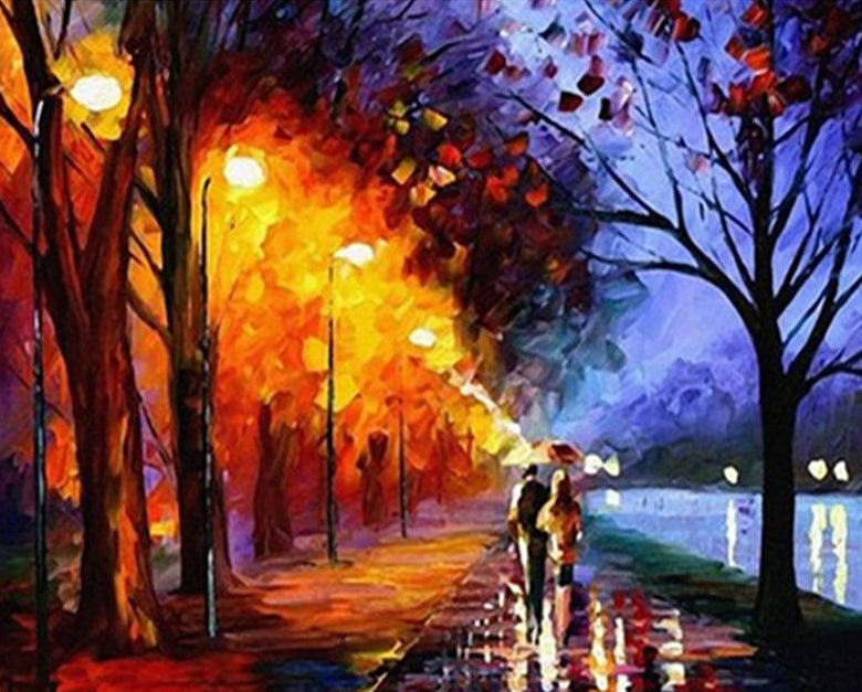 Lovely Couple Paint by Numbers