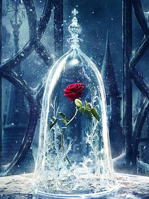 Magical Rose Paint by Numbers
