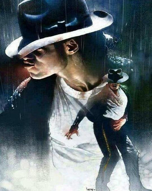 Michael Jackson Paint by Numbers