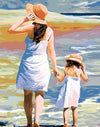 Mother &amp; Daughter Painting by Numbers
