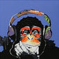 Music Gorilla Paint by Numbers 