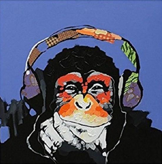 Music Gorilla Paint by Numbers 