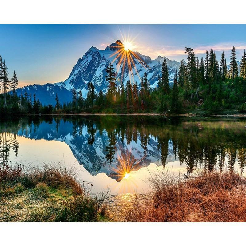 Nature Scenery Paint by Numbers