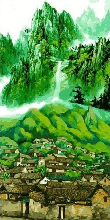 Nature Scenery Paint by Numbers