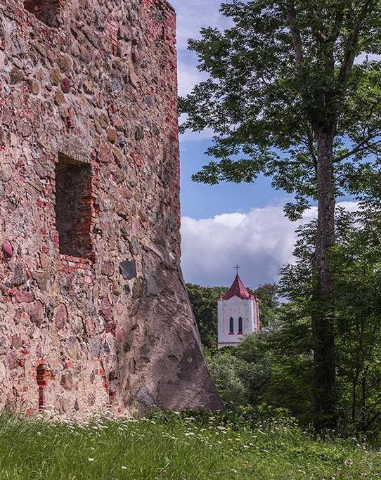 Stone Wall & Church Paint by Numbers