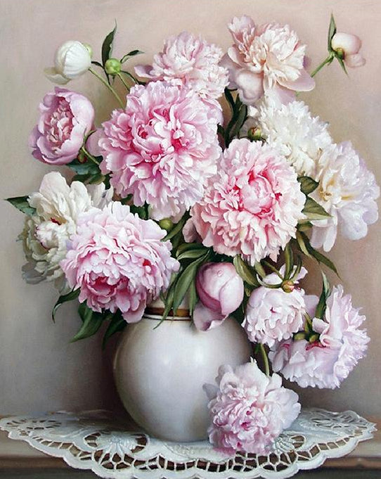 Peony Flowers DIY Painting Kit