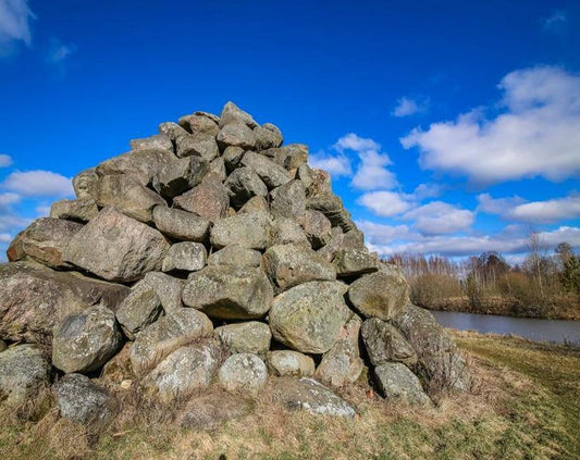 Pile of Rocks Paint by Numbers